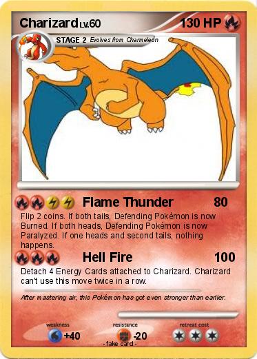 Pokemon Charizard