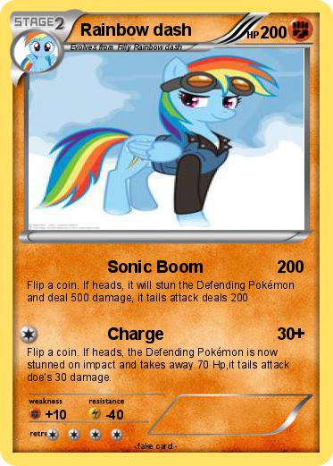 Pokemon Rainbow dash