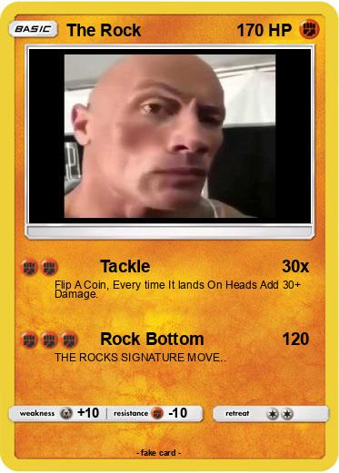 Pokemon The Rock