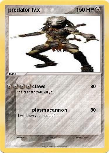 Pokemon predator lv.x