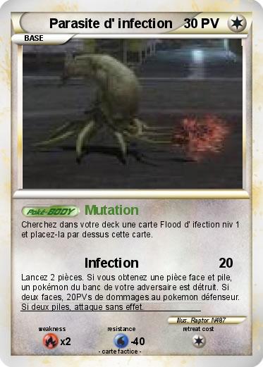Pokemon Parasite d' infection
