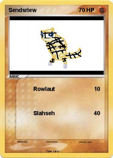 Pokemon Sendsriew