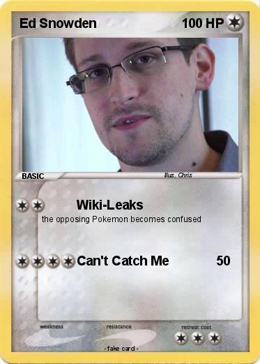 Pokemon Ed Snowden
