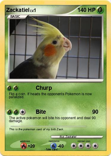 Pokemon Zackatiel