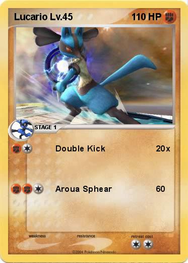 Pokemon Lucario Lv.45