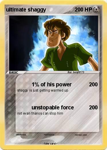 Pokemon ultimate shaggy