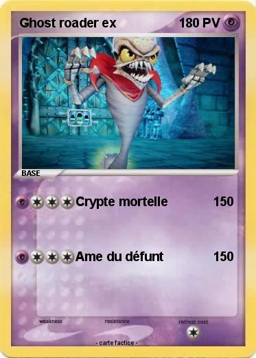 Pokemon Ghost roader ex