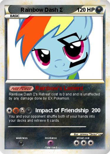 Pokemon Rainbow Dash Σ