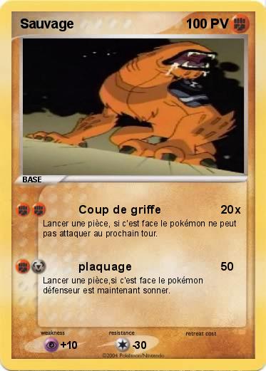 Pokemon Sauvage