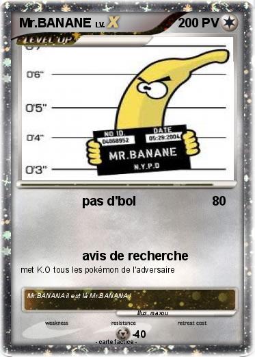 Pokemon Mr.BANANE