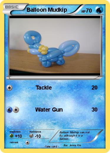 Pokemon Balloon Mudkip