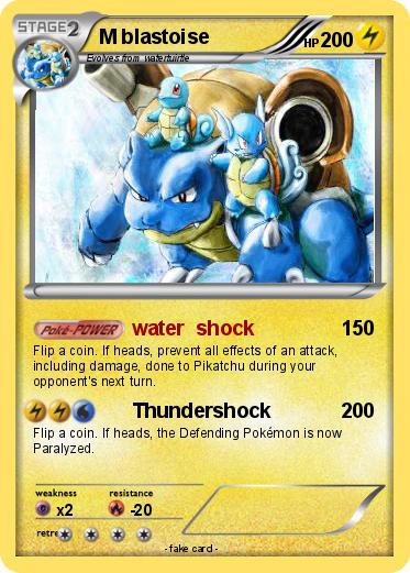 Pokemon M blastoise