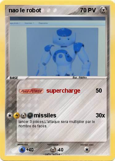 Pokemon nao le robot