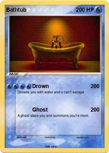 Pokemon Bathtub