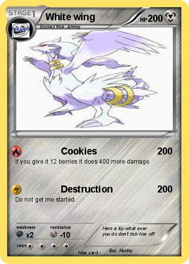 Pokemon White wing