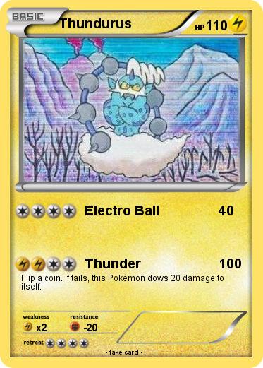Pokemon Thundurus
