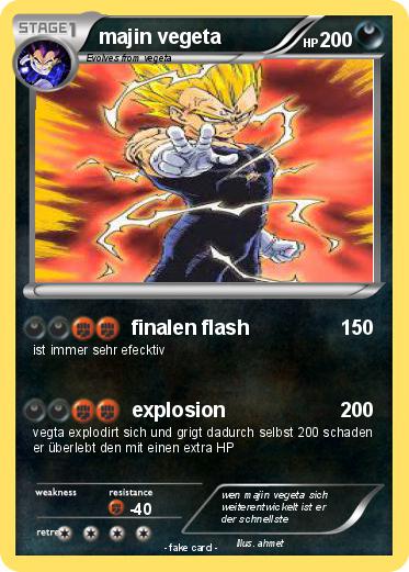 Pokemon majin vegeta