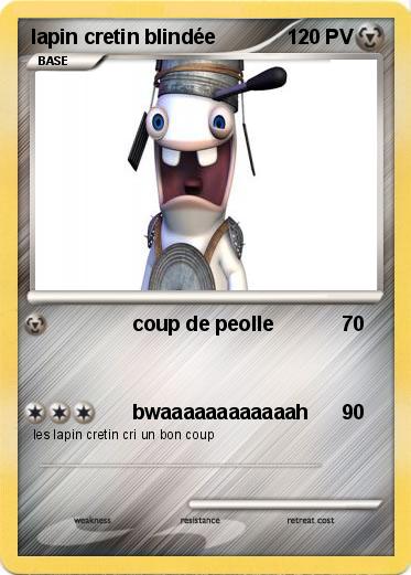 Pokemon lapin cretin blindée