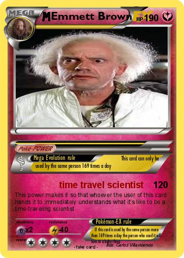Pokemon Emmett Brown