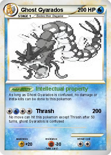 Pokemon Ghost Gyarados
