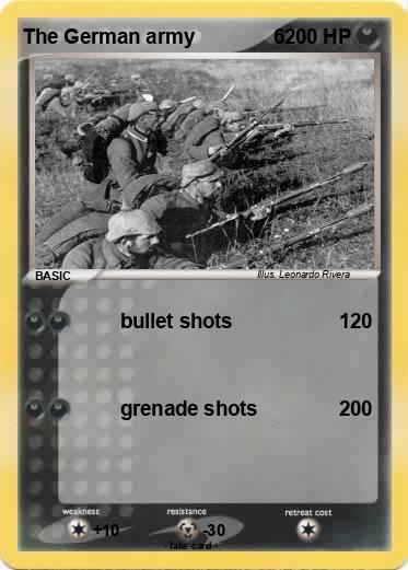 Pokemon The German army              6