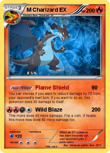 Pokemon M Charizard EX