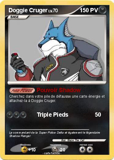 Pokemon Doggie Cruger