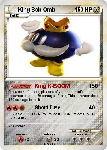 Pokemon King Bob Omb