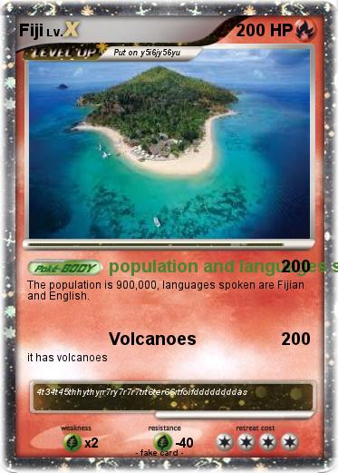 Pokemon Fiji