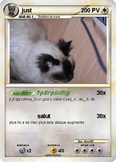 Pokemon just