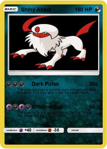 Pokemon Shiny Absol