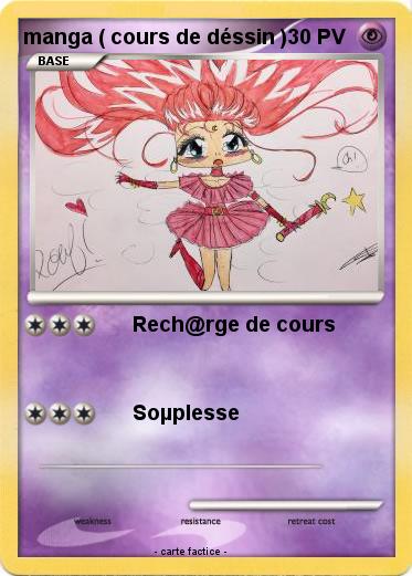 Pokemon manga ( cours de déssin )
