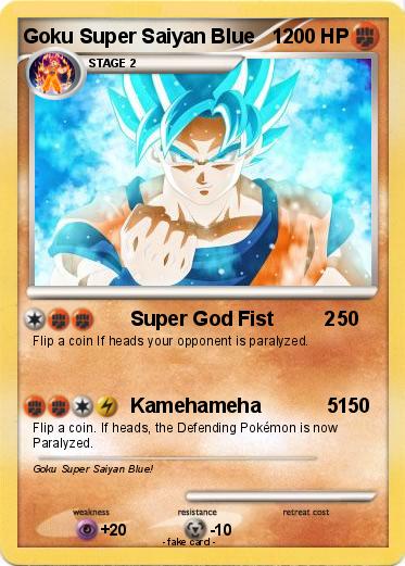 Pokemon Goku Super Saiyan Blue   1                            5