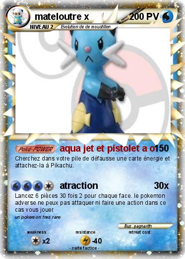 Pokemon mateloutre x