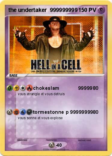 Pokemon the undertaker  999999999