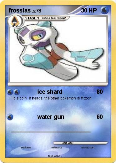 Pokemon frosslas