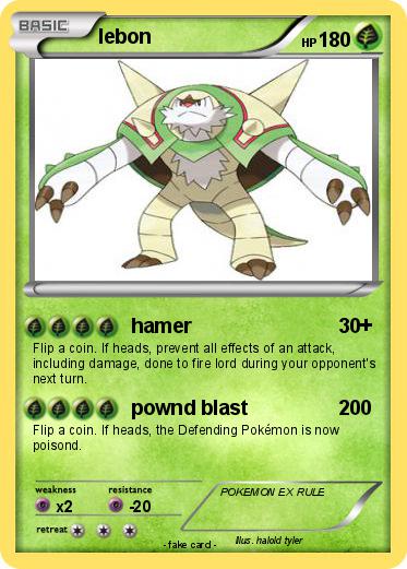 Pokemon lebon