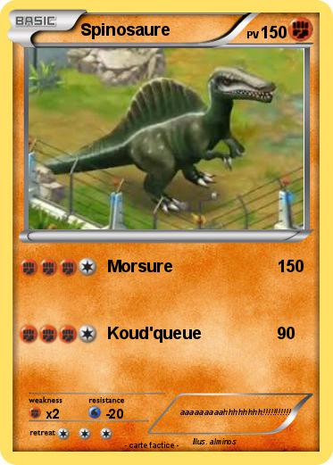 Pokemon Spinosaure
