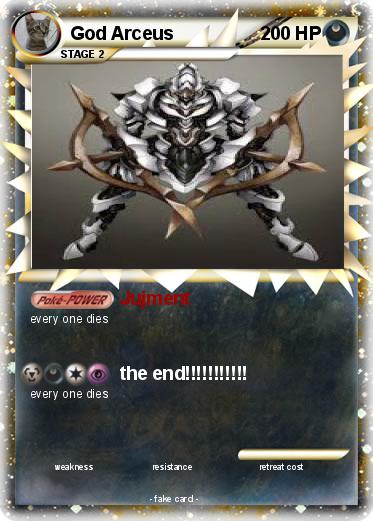 Pokemon God Arceus