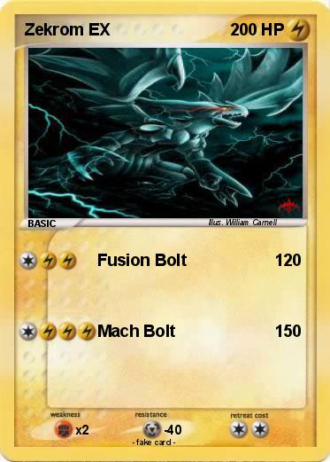 Pokemon Zekrom EX