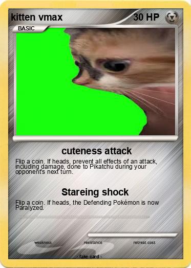 Pokemon kitten vmax