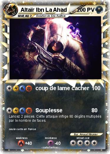 Pokemon Altaïr Ibn La Ahad