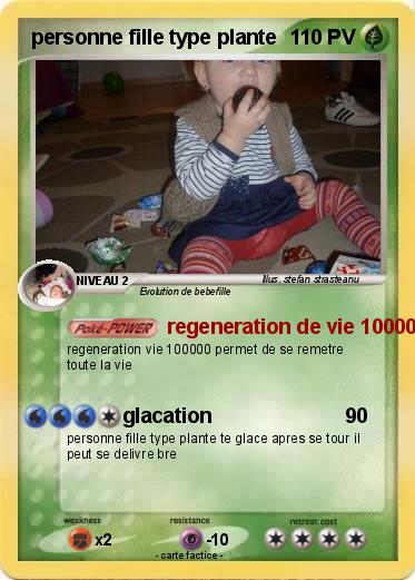 Pokemon personne fille type plante