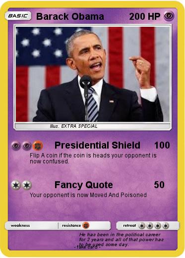 Pokemon Barack Obama