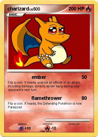Pokemon charizard