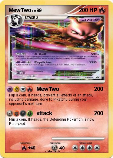 Pokemon MewTwo