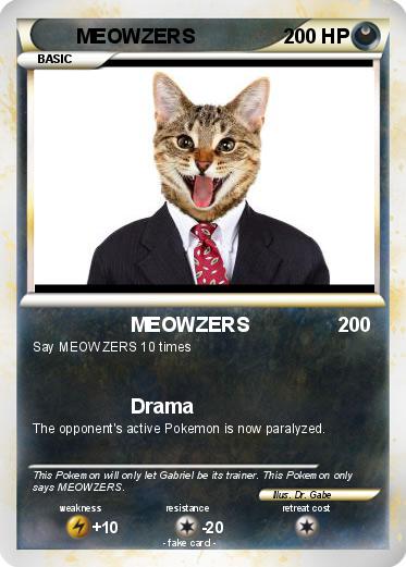 Pokemon MEOWZERS