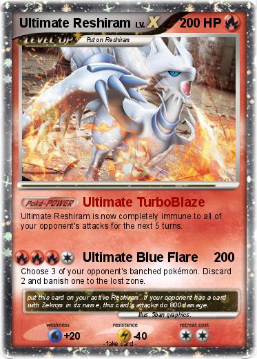 Pokemon Ultimate Reshiram