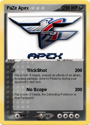 Pokemon FaZe Apex