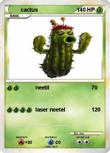 Pokemon cactus